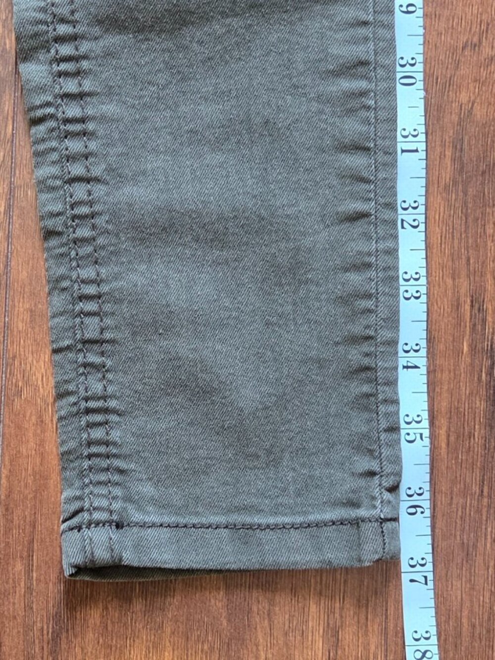 The Jegging Mid Rise Size 6 in army green - Picture 3 of 9